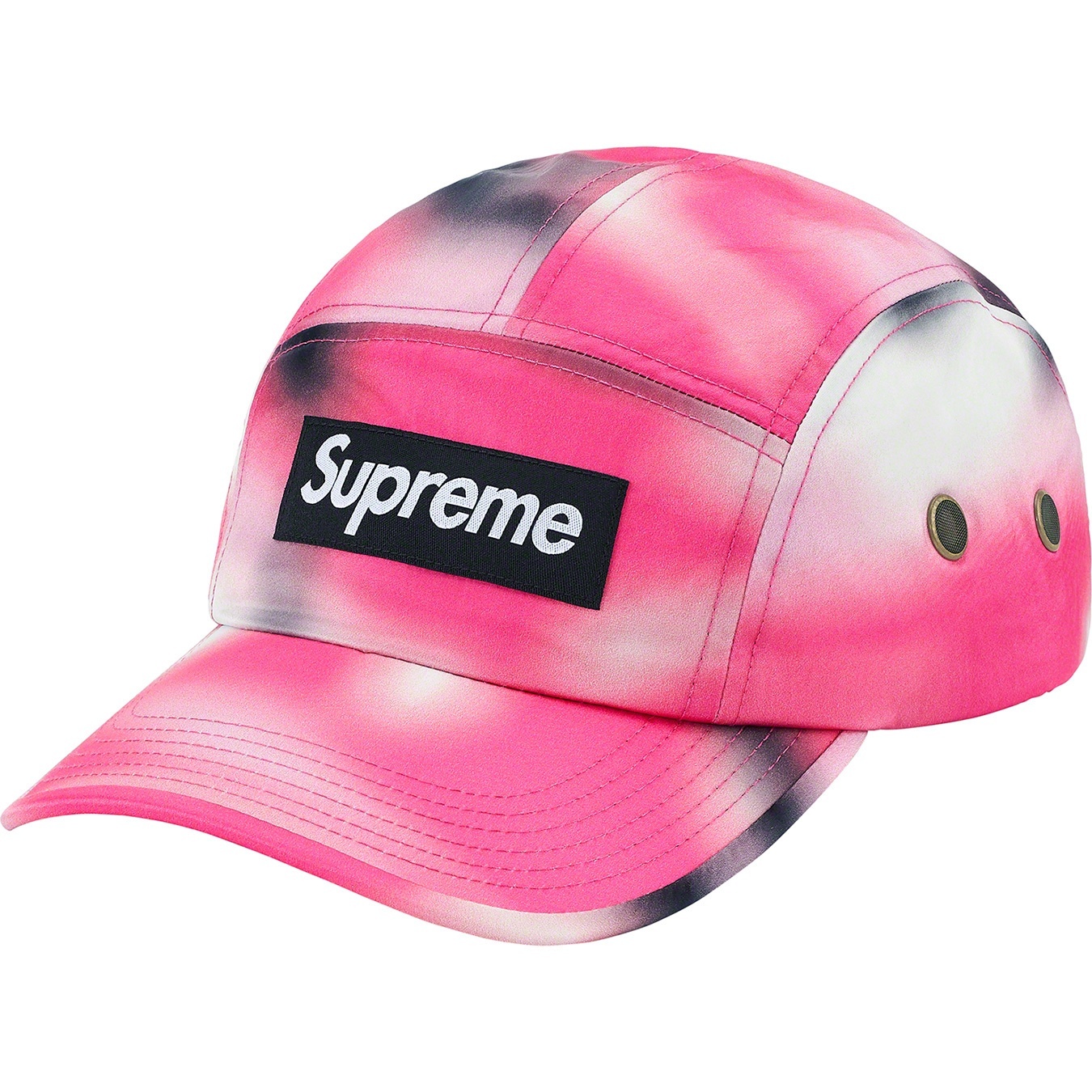 Washed Satin Camo Camp Cap view 2